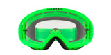 Oakley O Frame 2.0 Pro XS MX Goggle (Moto Green) Clear Lens Front