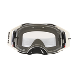 Oakley Airbrake MX Goggle (Tuff Blocks White) Clear Lens Front