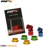 RFX Pro Wheel Spacers Front (Blue) Yamaha YZ125/250 02-07 YZF250 02-06 YZ450F 02-07 Pack