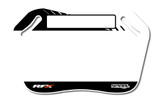 RFX Pro Pit Board Inc. Pen (RFX White/Black/Orange) Front