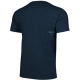 Seven MX Casual 22.2 Adult Tee (Dot Navy) Back