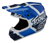 Troy Lee Designs Youth SE4 Polyacrylite Helmet - Quattro Blue