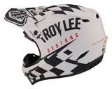 Troy Lee Designs SE4 Polyacrylite Helmet - Raceshop White / Black