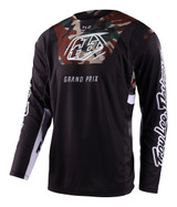 Troy Lee Designs GP Pro Jersey - Blends Camo Black / Green