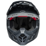 Bell MX 2024 Moto-9S Flex Adult Helmet (Banshee Black/Silver) Front