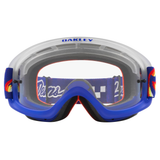Oakley O Frame 2.0 Pro Xs Tld Collection Mx Goggle (Peace And Wheelies) Clear Lens