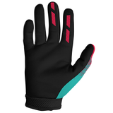 Seven MX 24.1 Youth Annex 7 Dot Gloves (Flo Red/Blue)