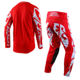 Troy Lee Designs GP Pro Kit Combo - Hazy Friday Red / White