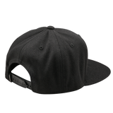 Troy Lee Designs Factory Flat Bill Snapback Cap Black