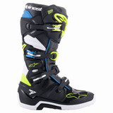 Alpinestars Tech 7 Motocross Boots – Black Enamel Blue Yellow Fluo
