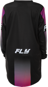 F-16 2026 Youth Jersey Black/Red/Purple