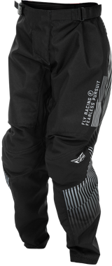 F-16 2026 Youth Pant Black/White