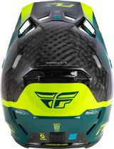Formula S Byte Carbon Helmet  Carbon/Teal/Lime