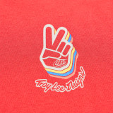 Troy Lee Designs Badge Tee - Deuces Scarlet