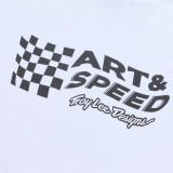 Troy Lee Designs Badge Tee - Finish Line White