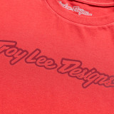 Troy Lee Designs Youth Tee - Signature Scarlet