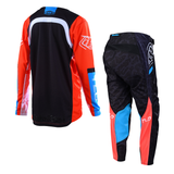 SF - Troy Lee Designs Youth GP Kit Combo - Fractura Orange / Black
