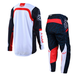 SF - Troy Lee Designs Youth GP Kit Combo - Fractura Navy Red