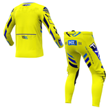 FXR Podium Gladiator MX Kit Combo - Yellow / Navy / Blue