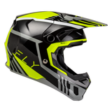 Fly Racing Formula CC Strike Helmet - Grey / Black / Hi-Vis