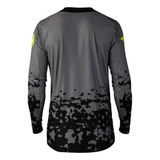 Fly Racing Lite Flake Jersey - Grey / Hi-Vis / Black