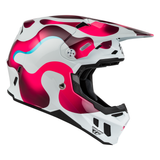 Fly Racing Formula CC Vibe Helmet - White / Pink / Blue