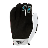 Fly Racing Lite Vibe Gloves - White / Pink / Blue