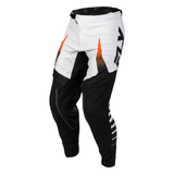 Fly Racing Evolution DST Bolt Pants - White / Black / Orange