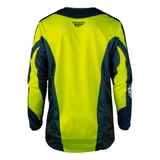 Fly Racing Kinetic Fade Jersey - Hi-Vis / Navy / White
