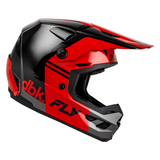 Fly Racing Kinetic DBK 27 Helmet - Black / Red / Grey