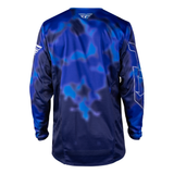Fly Racing Kinetic Blur Jersey - Blue / Navy