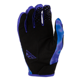 Fly Racing Kinetic Blur Gloves - Blue / Navy