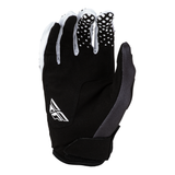 Fly Racing Kinetic Fade Gloves - Black / White / Hi-Vis