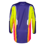 Fly Racing Youth F-16 Raze Jersey - Purple / Red / Yellow