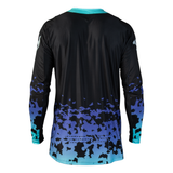 Fly Racing Youth Lite Flake Jersey - Black / Grey / Multi