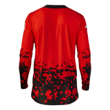Fly Racing Youth Lite Flake Jersey - Red / Grey / Black