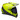 Bell MX 2023 MX-9 Adventure Mips Adult Helmet (Dash Hi-Viz Yellow/Grey) Side Right Dark Visor