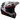 Bell MX 2023 MX-9 Mips Adult Helmet (Twitch DBK White/Black) Front Right