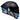 Bell Street 2023 Race Star Flex DLX Adult Helmet (Hello Cousteau Algae Matte Black/Blue) Side Right Dark Visor