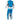 Fly Racing 2023.5 Kinetic Mesh Kore Adult Pants (Blue/White/Hi-Viz) Full Kit Back
