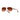 Oakley Feedback Sunglasses Women (Rose Gold) Prizm Brown Gradient Back Left 2