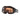 Oakley Airbrake MX Goggle (Jet Black Speed) Prizm Bronze Lens Front Left