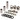 RFX Linkage Kit Beta RR2T 250/300 13-21 RR4T 15-21 (Remarks for Full Fitment)