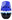 Troy Lee Designs D3 Fiberlite Helmet - Volt Blue