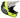 Troy Lee Designs D3 Fiberlite Helmet - Volt Flo Yellow