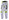 Troy Lee Designs Youth GP Pro Air Kit Combo - Partical Fog / Charcoal
