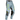 Fly Racing 2024 Evolution DST Pants (Ice Grey/Charcoal/Neon Green) Front Right