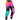Fly Racing 2024 Lite Pants Legacy Limited Edition (Fuchsia/Electric Blue/Hi-Viz) Front Right