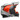Bell MX 2024 MX-9 Mips Adult Helmet (Dart Charcoal/Orange) Back Right