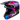 Fly Racing 2025 Formula S Carbon Protocol Helmet (Black/Blue/Pink)